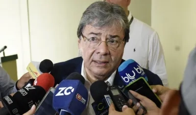 Canciller Carlos Holmes Trujillo.