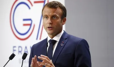 El presidente francés, Emmanuel Macron.
