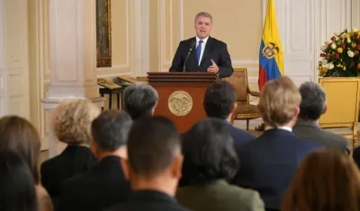 El Presidente de la República, Iván Duque.