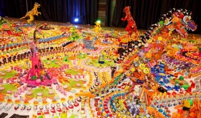 Actualmente se está exponiendo en Bangkok, Tailandia.