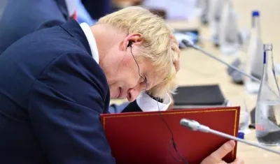 Boris Johnson, primer ministro británico.