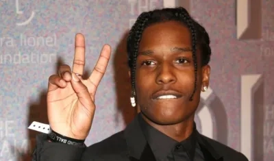 El rapero estadounidense A$AP Rocky.