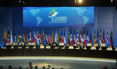 Imagen de la Cumbre, celebrada en Cartagena.