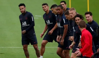 Neymar, delantero brasileño. 