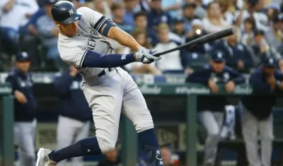 Aaron Judge dispara su cuadrangular número 100. 