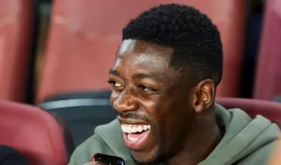 Ousmane Dembelé, delantero francés. 