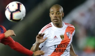 Nicolás De la Cruz, volante de River Plate. 