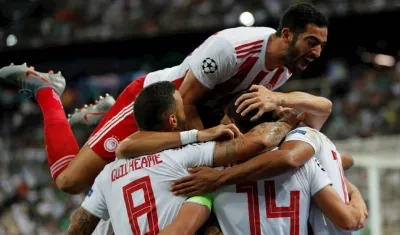 Olympiakos, uno de los equipos clasificados. 