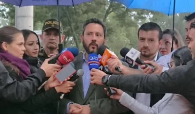 Jairo García Guerrero Secretario de Seguridad, Convivencia y Justicia de Bogotá.