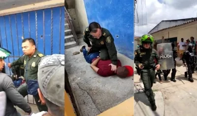 El hombre fue capturado por la Policía.