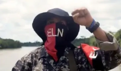 Comandante Uriel del ELN.