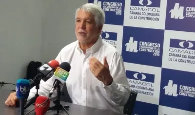 Enrique Peñalosa, alcalde de Bogotá.