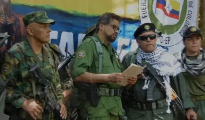 'El Paisa', 'Iván Márquez' y 'Jesús Santrich', anunciaron nueva lucha armada.