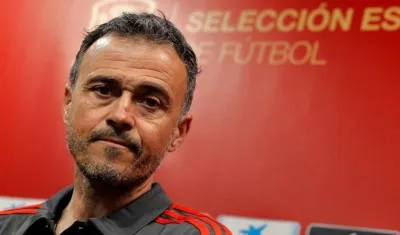 Luis Enrique, ex técnico de la Selección España. 