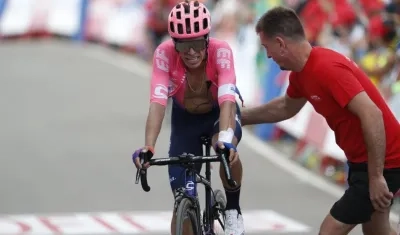 Rigoberto Urán, ciclista colombiano. 