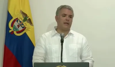 Iván Duque, presidente de Colombia.