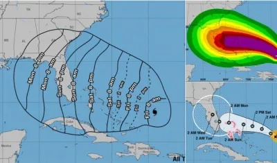 El Centro Nacional de Huracanes sigue paso a paso a Dorian.