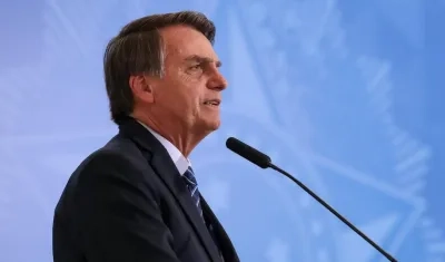 Jair Bolsonaro, presidente de Brasil.