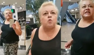 Momentos del ataque verbal.