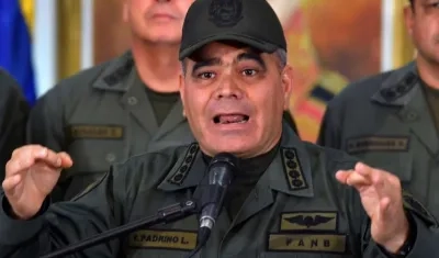 El ministro de Defensa de Venezuela, Vladimir Padrino.