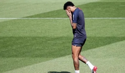 El delantero brasileño Neymar.