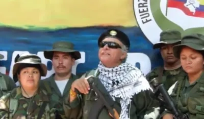 'Jesús Santrich', guerrillero.