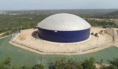 Megatanque del barrio 7 de abril.