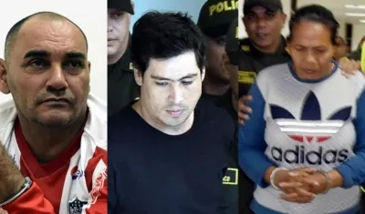 Nilson Mier, Cristian Camilo Bellón, Dalila Duarte.