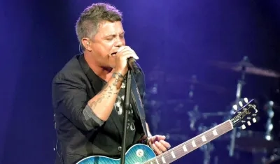 Alejandro Sanz, cantante español.