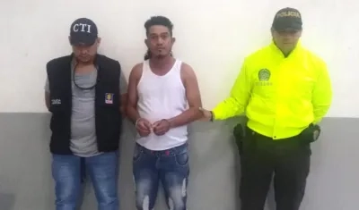 El hombre capturado.