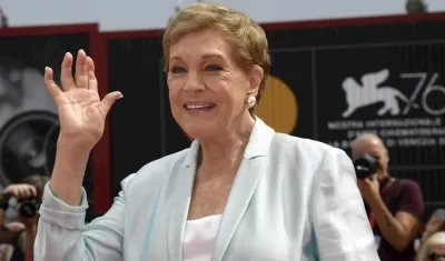 Julie Andrews, actriz británica.