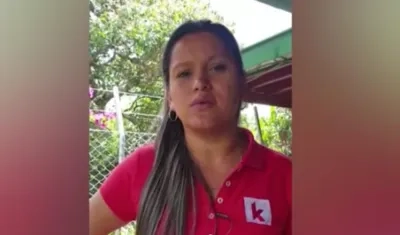 Karina García Sierra, candidata a la Alcaldía de Suárez, asesinada este domingo por hombres armados.