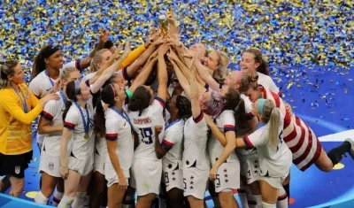 Selección Estados Unidos, actual campeón mundial. 