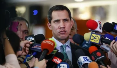 Juan Guaidó.