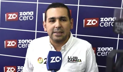 Luis Zapata Garrido, candidato al Concejo de Barranquilla.