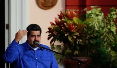 El Presidente de Venezuela, Nicolás Maduro.