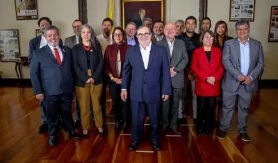 Partidos opositores al Gobierno del Presidente Duque.