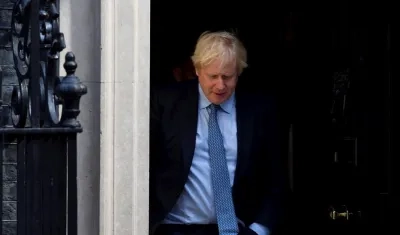 Boris Johnson, primer ministro británico.