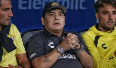 Diego Maradona. 