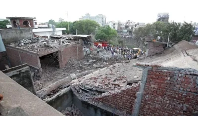La explosión fue en una fábrica de fuegos artificiales en la localidad de Batala.