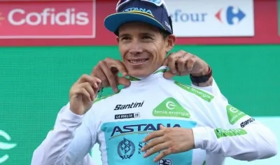 Miguel Ángel López, ciclista colombiano. 