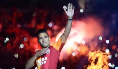 Falcao García, delantero samario. 