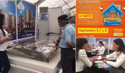 La Feria Inmobiliaria VIS será los días viernes, sábado y domingo en la Galería de la Plaza de la Paz.