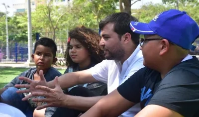 Jaime Pumarejo, candidato a la Alcaldía de Barranquilla.