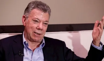 Juan Manuel Santos, expresidente de Colombia