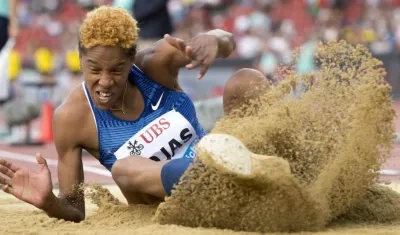 Yulimar Rojas, saltadora venezolana. 