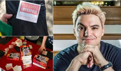 El popular youtuber Felipe Neto compró los libros y los distribuyó gratuitamente.
