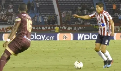 Matías Fernández, jugador chileno de Junior. 