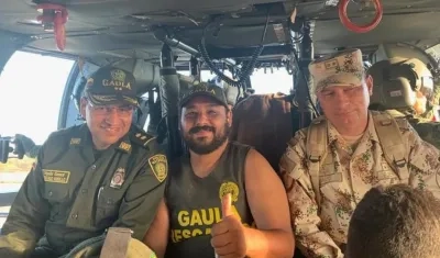 Las autoridades rescataron en el departamento de La Guajira a un comerciante paraguayo-libanés