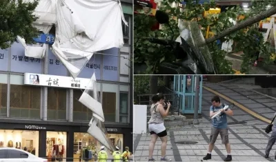 Lingling ha sido el tifón más poderoso en golpear la península desde Bolaven en 2012.